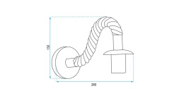 Lampa APP1466-1W