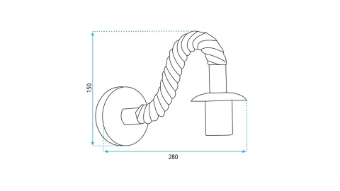 Lampa APP1466-1W