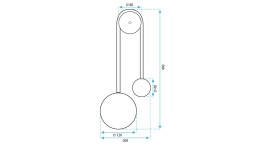 Lampa APP1474-W