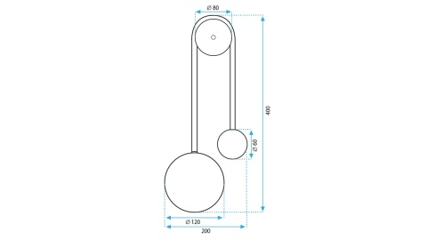 Lampa APP1474-W