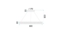 Lampa APP1510-CP Gold