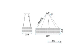 Lampa APP1514-CP80 Chrome