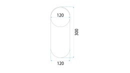 Lampa APP1587-1W Gold Mat