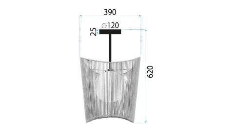Lampa APP1588-1CP