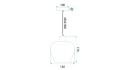 Lampa APP1591-1CP Nature Mat