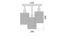 Lampa APP1624-3C Nature