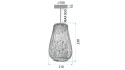 Lampa wisząca bambusowa APP1635-1CP