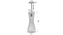 Lampa sufitowa APP1637-1CP