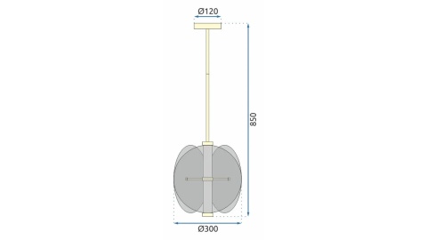 Lampa APP1675-CP Round