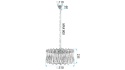 Lampa APP1718-CP 50cm Gold