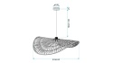 Lampa APP1739-1CP 50cm