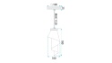 Lampa APP1765-1CP Rose Gold