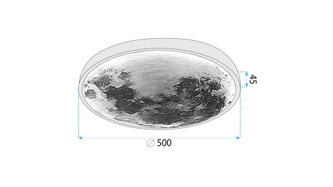 Lampa APP1806-CW Moon