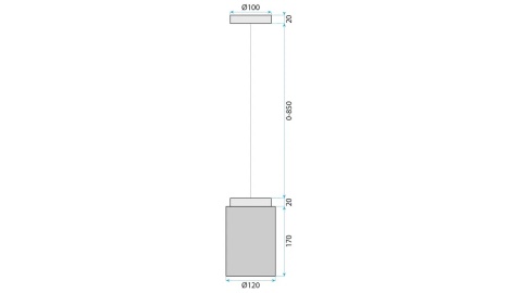 Lampa sufitowa APP1810-1CP
