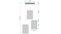 Lampa sufitowa APP1811-3CPR
