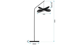 Lampa stojąca APP1830-1F