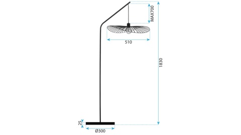 Lampa stojąca APP1844-1F