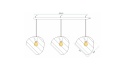 Lampa APP383-3CPR Black