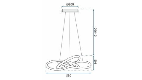 Lampa APP396-CP White