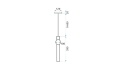 Lampa APP476-CP Gold