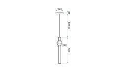 Lampa APP476-CP Gold