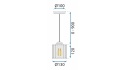 Lampa APP508-1CP Chrome