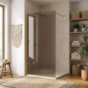 ŚCIANKA PRYSZNICOWA FLEXI 90 cm BROWN 1/2