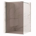 ŚCIANKA PRYSZNICOWA FLEXI 90 cm BROWN 1/2