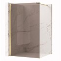 ŚCIANKA PRYSZNICOWA FLEXI 90 cm BROWN 1/2
