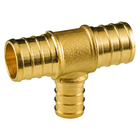 Trójnik redukcyjny systemu GIACOQEST dla rur PEX-b 1" x 1/2" x 1" (10 szt. w opakowaniu)
