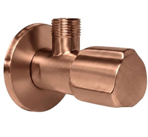 ZAWÓR KĄTOWY 02- 3/8 BRUSH COPPER