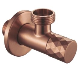 ZAWÓR KĄTOWY DIAMOND 03- 3/4 BRUSH COPPER