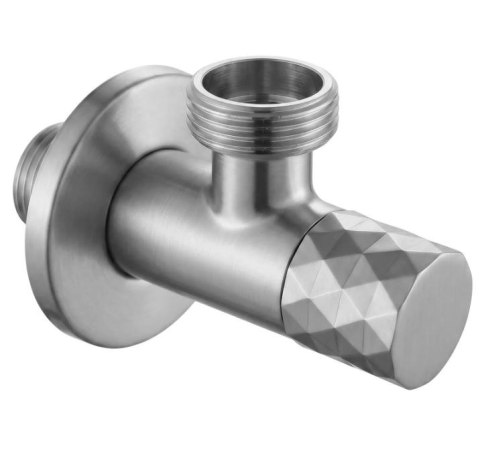 ZAWÓR KĄTOWY DIAMOND 03- 3/4 BRUSH NICKLE