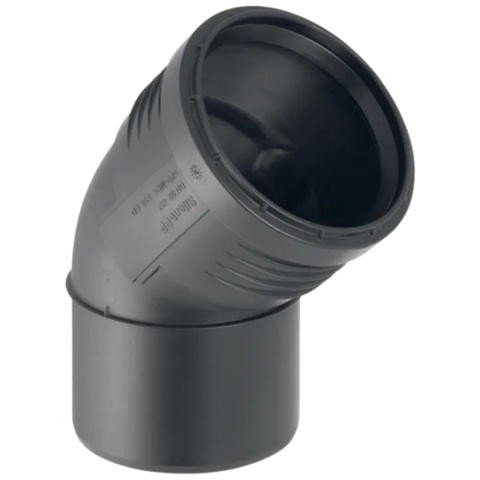 Kolano Geberit Silent-PP d75, 45°