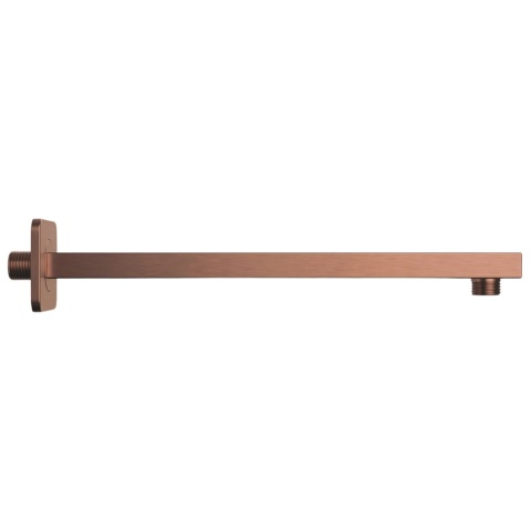 Kwadratowe ramię do deszczownicy REA JS-9022BRG miedź szczotkowana 40 cm