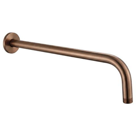 Okrągłe ramię do deszczownicy REA JS-9021BRG miedź szczotkowana 40 cm