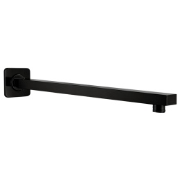 Kwadratowe ramię do deszczownicy REA JS-9022B czarne 40 cm
