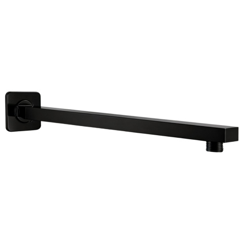 Kwadratowe ramię do deszczownicy REA JS-9022B czarne 40 cm