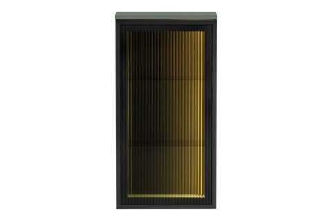 Szafka górna, jednodrzwiowa z podświetleniem LED 40 cm SOMBRA GREEN