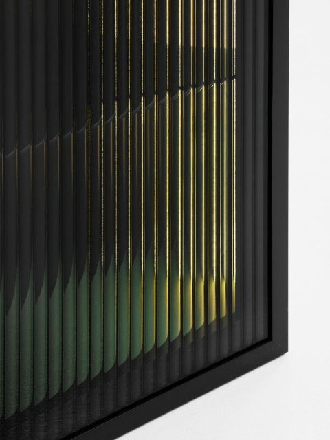 Szafka górna, jednodrzwiowa z podświetleniem LED 40 cm SOMBRA GREEN