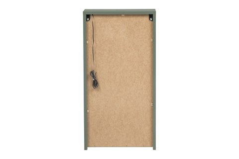 Szafka górna, jednodrzwiowa z podświetleniem LED 40 cm SOMBRA GREEN