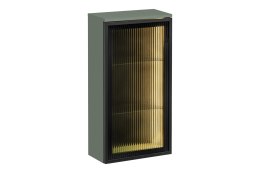 Szafka górna, jednodrzwiowa z podświetleniem LED 40 cm SOMBRA GREEN
