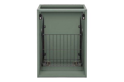 Szafka pod blat z koszem na pranie 40 cm SOMBRA GREEN