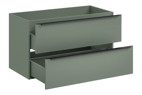 Szafka pod umywalkę z dwiema szufladami 100 cm SOMBRA GREEN