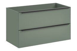 Szafka pod umywalkę z dwiema szufladami 100 cm SOMBRA GREEN