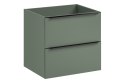 Szafka pod umywalkę z dwiema szufladami 60 cm SOMBRA GREEN