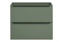 Szafka pod umywalkę z dwiema szufladami 70 cm SOMBRA GREEN