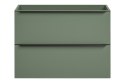Szafka pod umywalkę z dwiema szufladami 80 cm SOMBRA GREEN