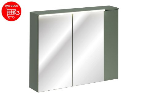 Zestaw 100cm z szafką z lustrem i szafką górną